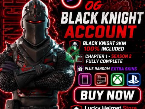 Random Fortnite Account Season 2 ( Black Knight ) Full Access 100+ Skin