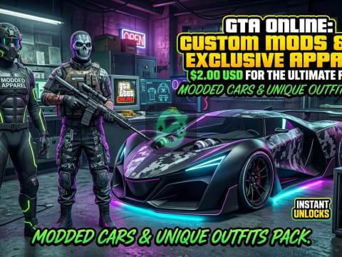 EXCLUSIVE GTA MODDED CARS OUTFITS 🔥
