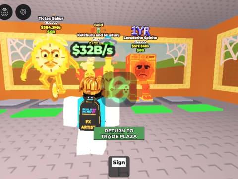 It's an rare brainrot NGF