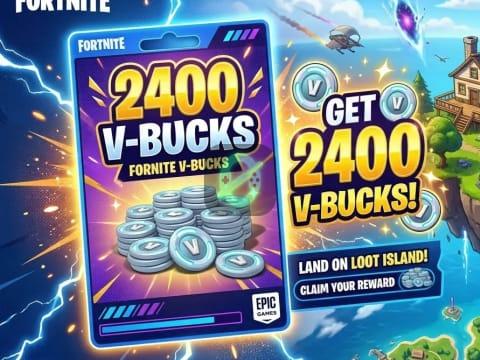 2400 Vbucks Top-Up
